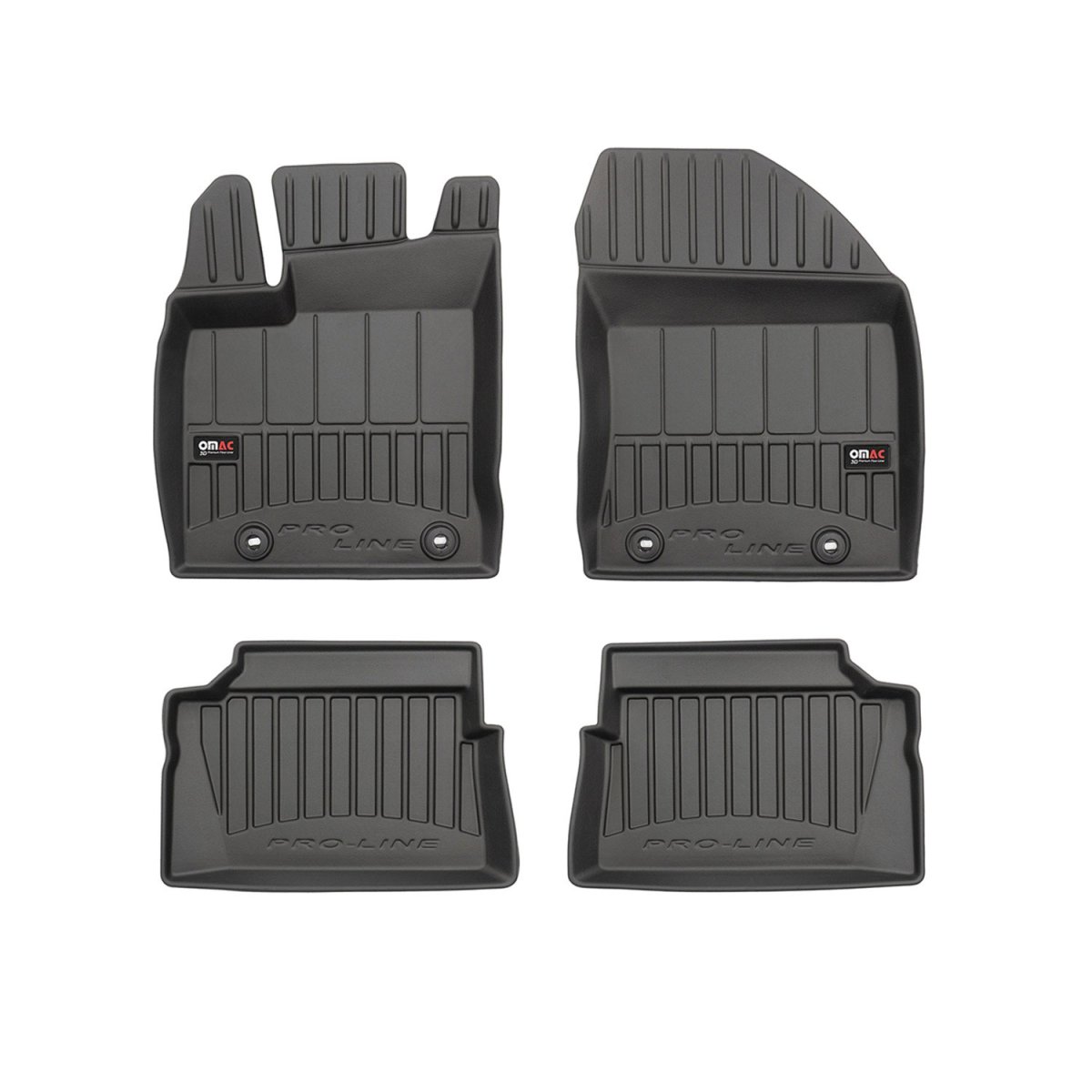Lexus CT200H Floor Mat - Omac - Proline Premium TPE - Black - '11-'20 Lexus CT200H Floor Mat - Omac - Proline Premium TPE - Black - '11-'20